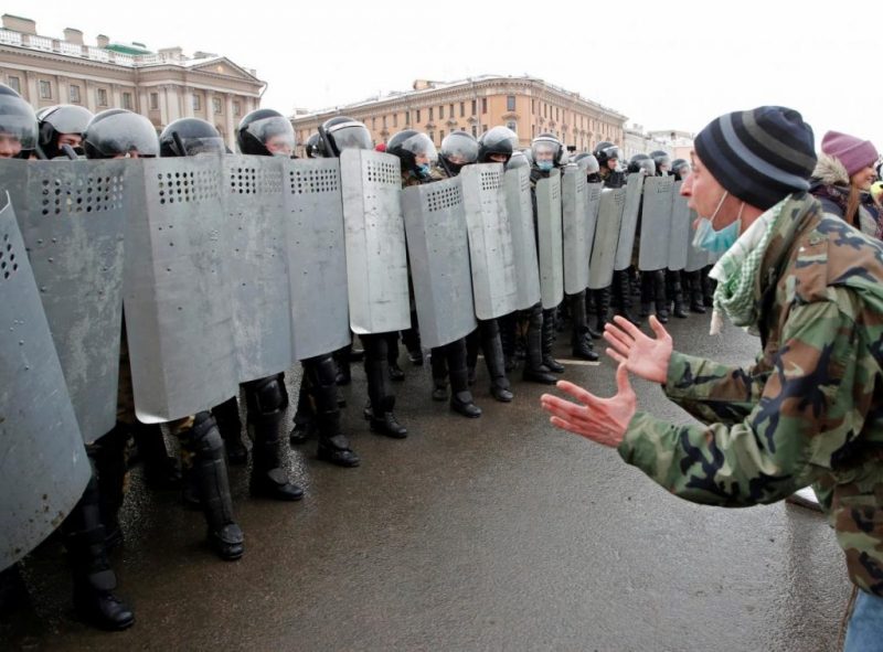митинг в поддержку Навального