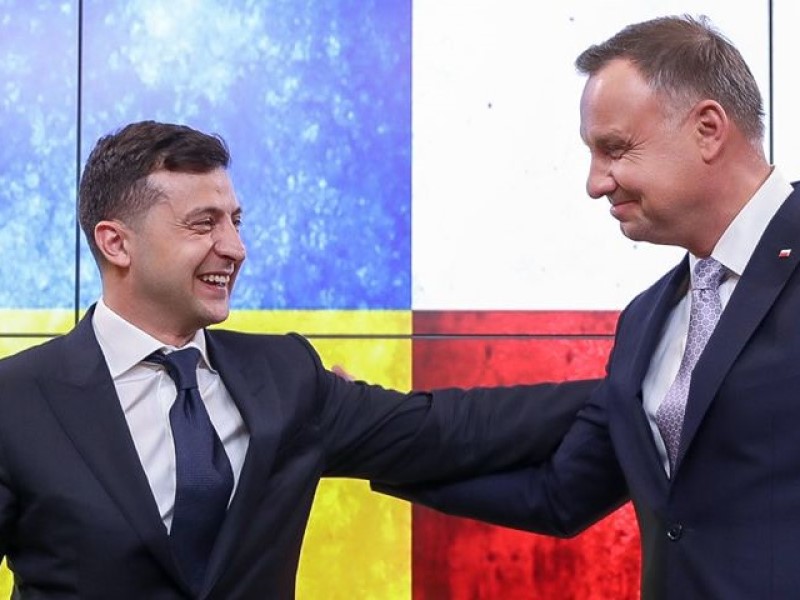 Зеленский и Дуда