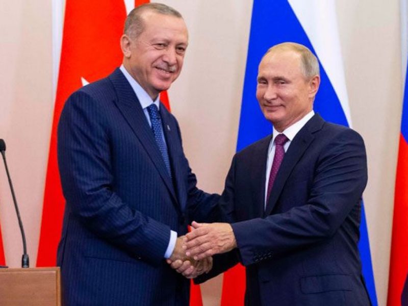 Эрдоган и Путин 