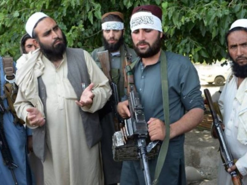Боевики "Талибан"