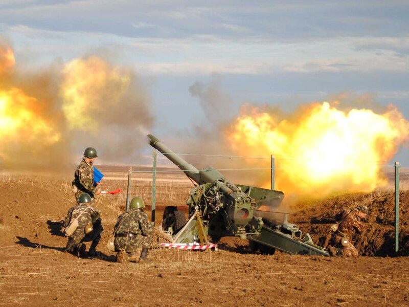 Боевики нанесли артиллерийский удар по ВСУ