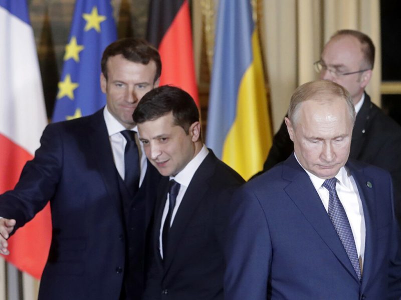 президенты Украины и РФ 