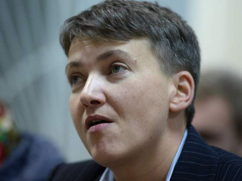 Экс-депутат Надежда Савченко