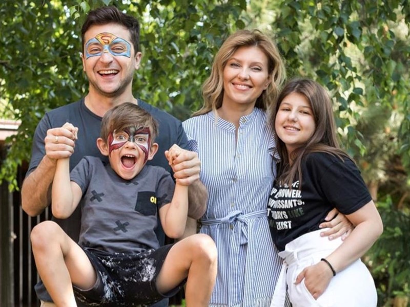 Семья Владимира Зеленского