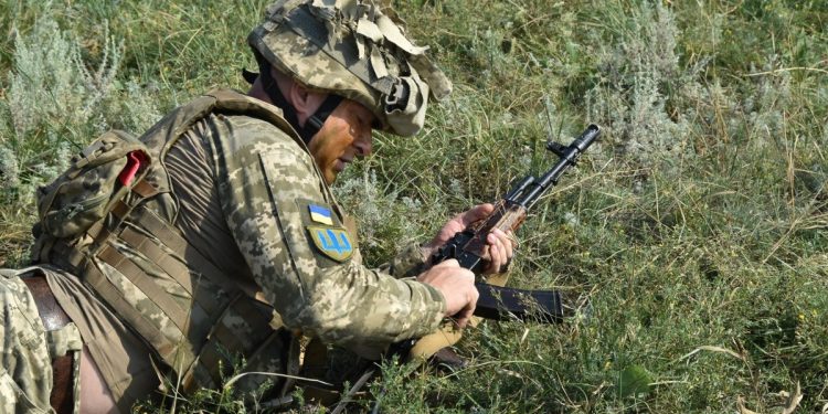 Украинский военный