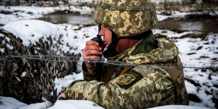 Украинский военный