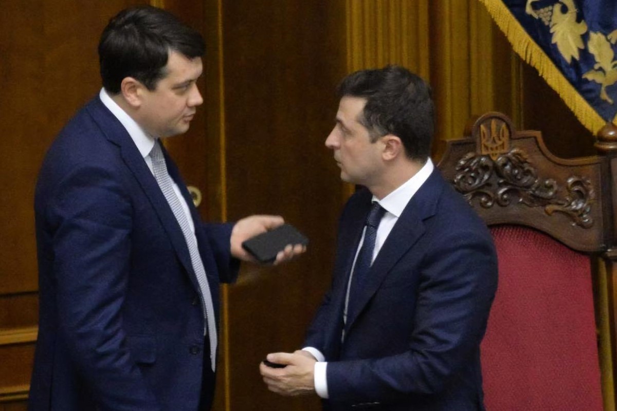 Экс-спикер ВРУ и президент Украины