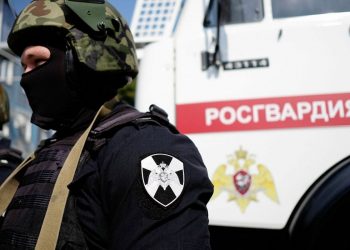 Странные учения Росгвардии в аннексированном Крыму.