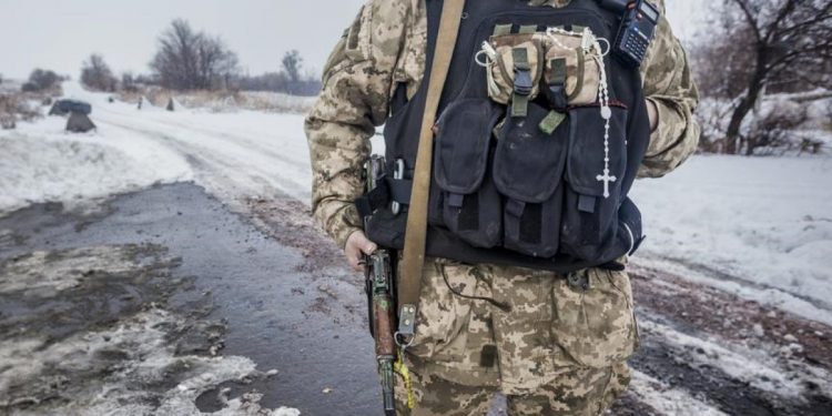 Украинский военный