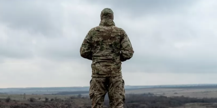 Украинский военный