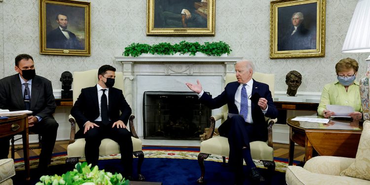 президенты США и Украины