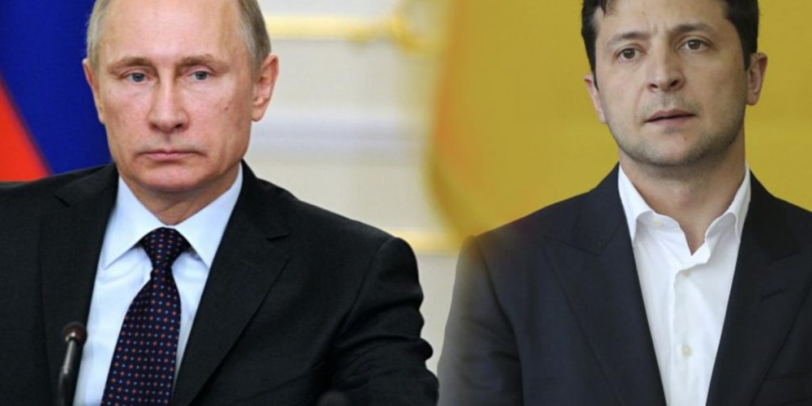 Путин и Зеленский