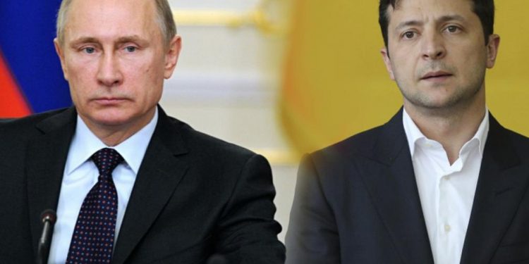 Путин и Зеленский