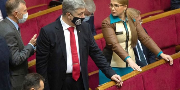 Порошенко и Тимошенко