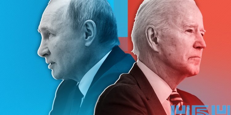 Владимир Путин и Джозеф Байден