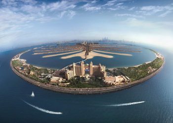 Искуственный остров в Дубае