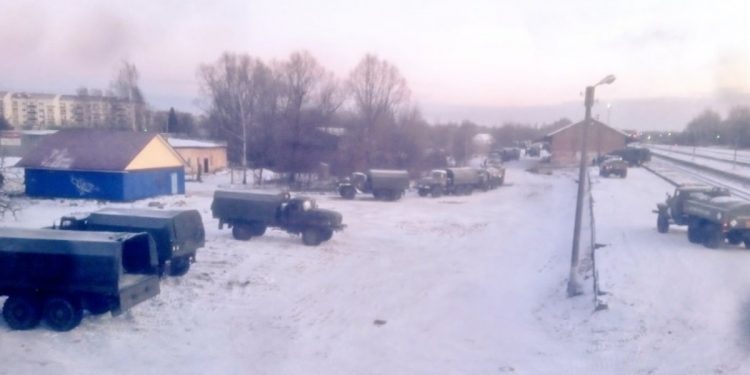 Переброс военной техники РФ