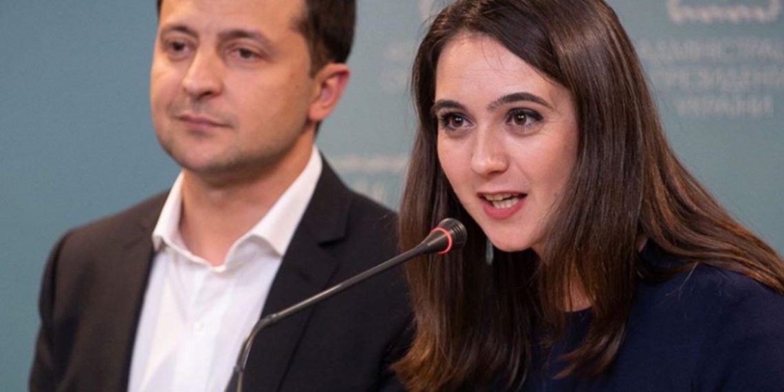 Владимир Зеленский и Юлия Мендель