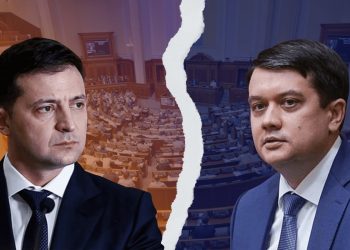 Владимир Зеленский и Дмитрий Разумков