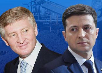 Владимир Зеленский и Ринат Ахметов