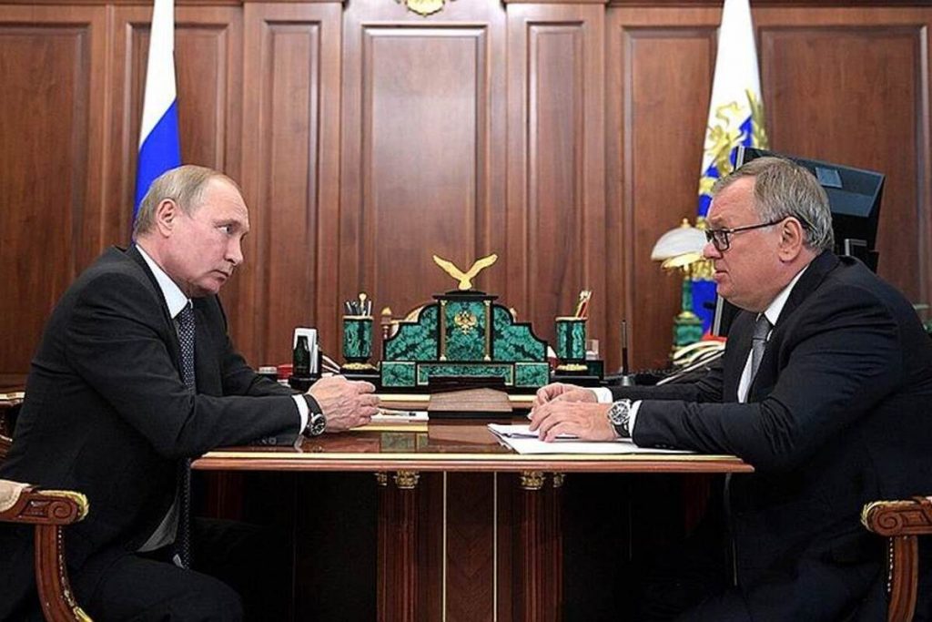 Костин и Путин