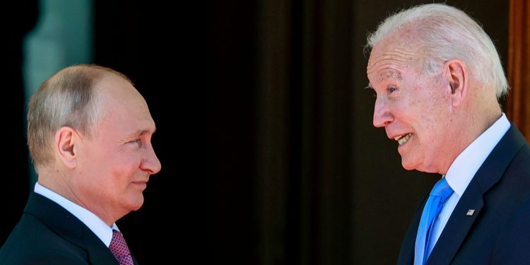 Байден и Путин
