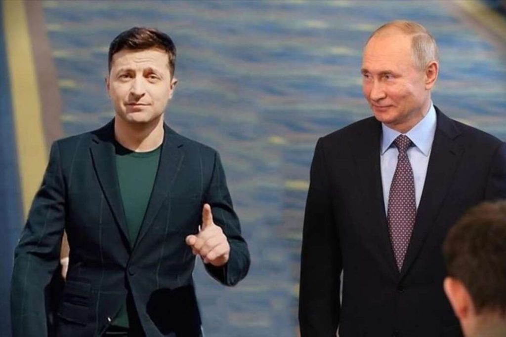 президенты Украины и РФ