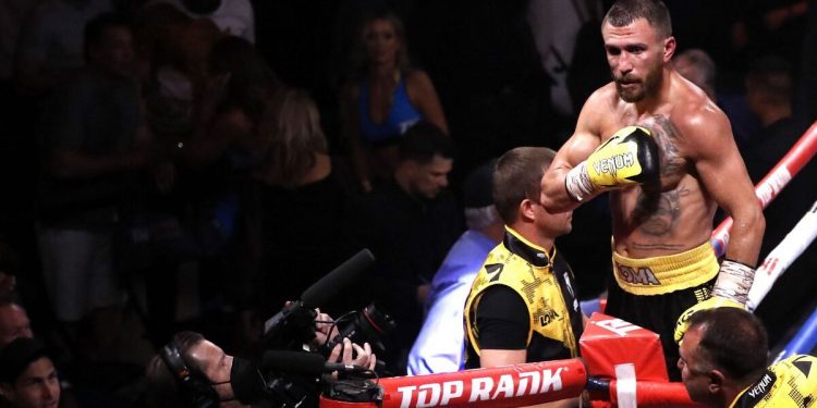 Боксер Василий Ломаченко