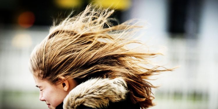 Сильный ветер