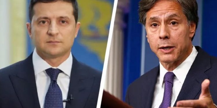 Блинкен обсудит с Зеленским вопрос о судьбе Порошенко.