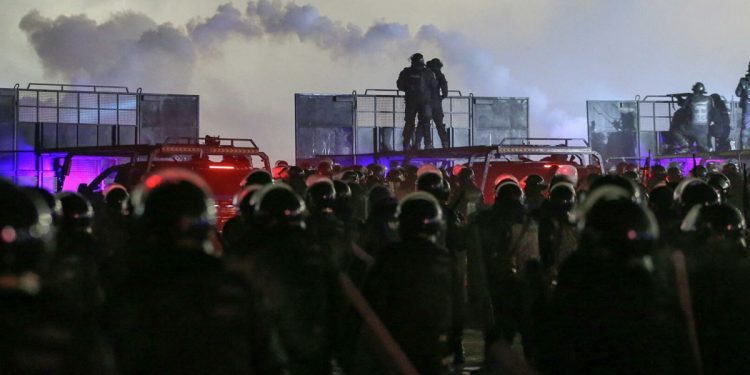 Протесты в Казахстане