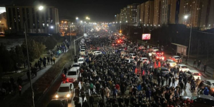 Протесты в Алматы