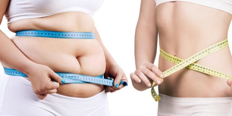 Результат похудения