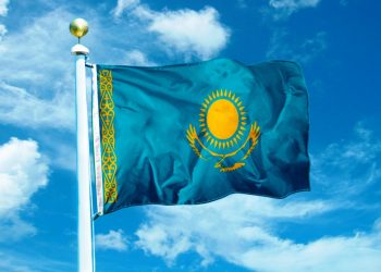 Флаг Казахстана