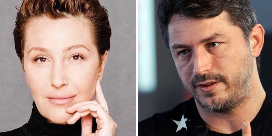 Снежана Егорова и Сергей Притула