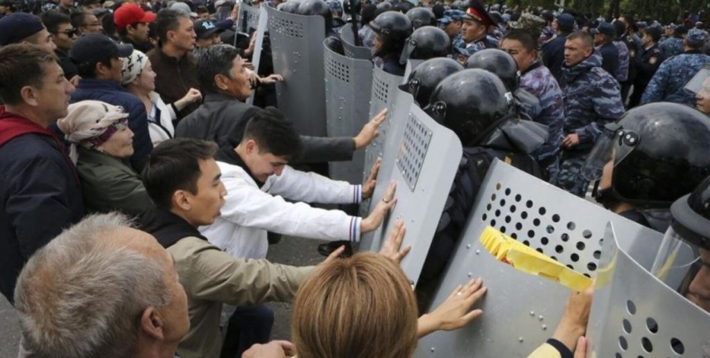 Протесты в Казахстане