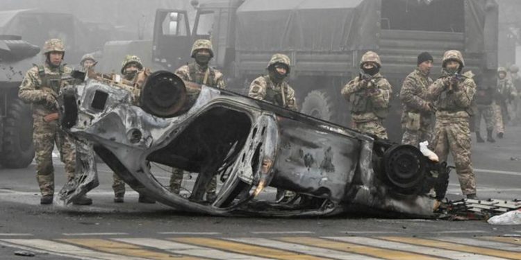 Протесты в Казахстане