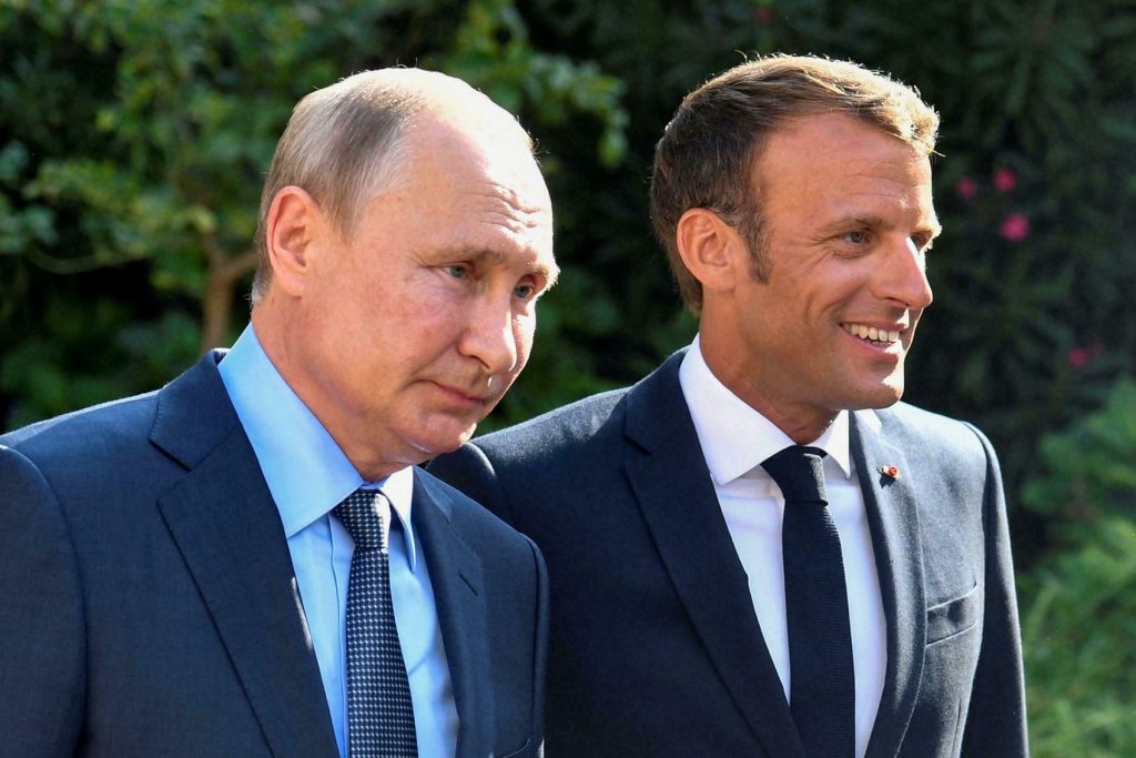 президенты РФ и Франции