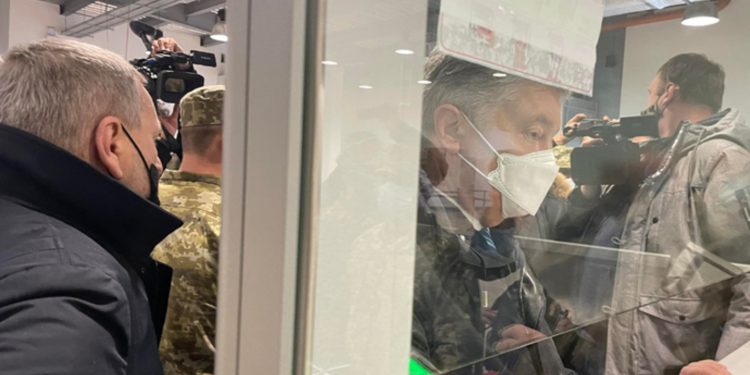 Порошенко на таможне