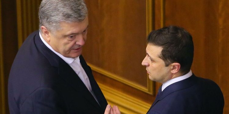 Порошенко и Зеленский