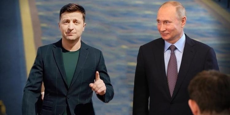 Зеленский и Путин