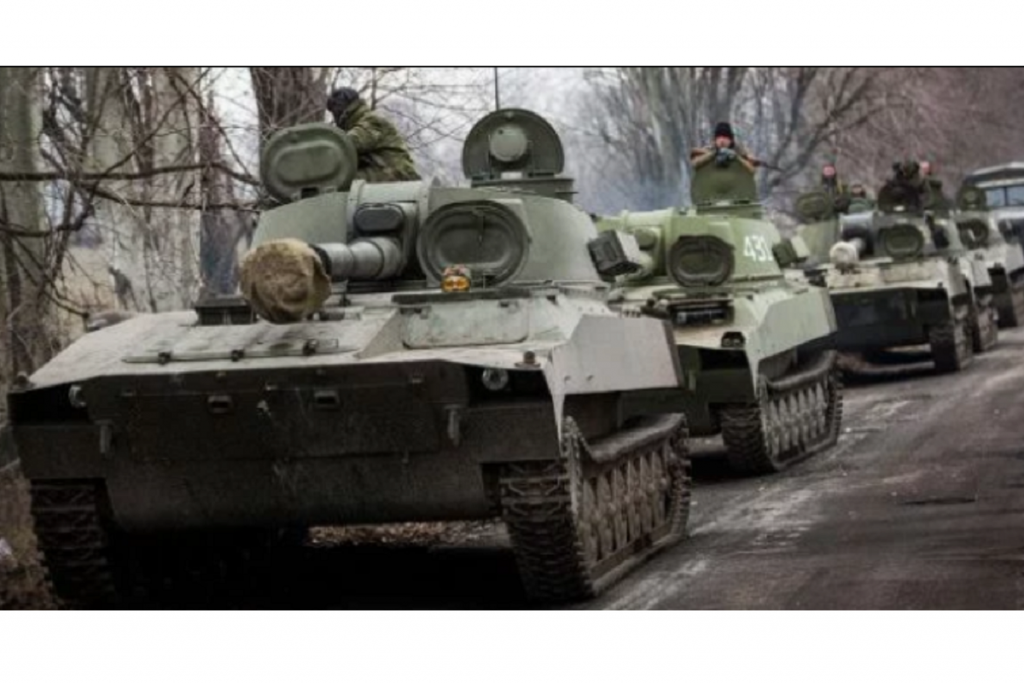 Эскалация Россией конфликта на Донбассе.