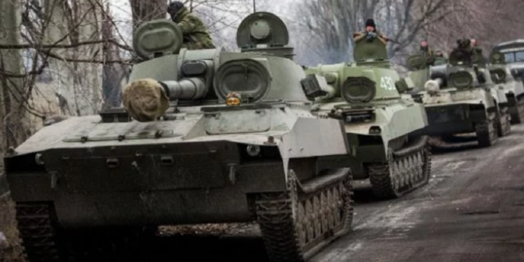 Эскалация Россией конфликта на Донбассе.