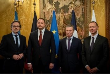 Переговоры представителей «нормандской четверки» в Берлине.