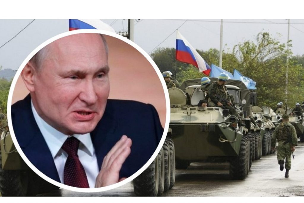 Путин заявил, что угроза исходит со стороны Украины.