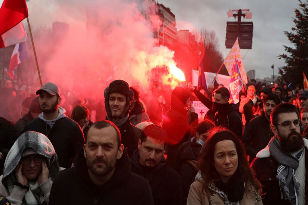 Протесты в Париже