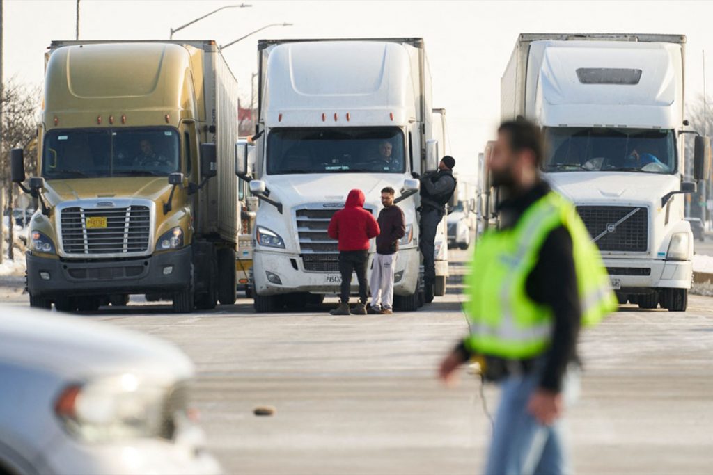 протесты дальнобойщиков