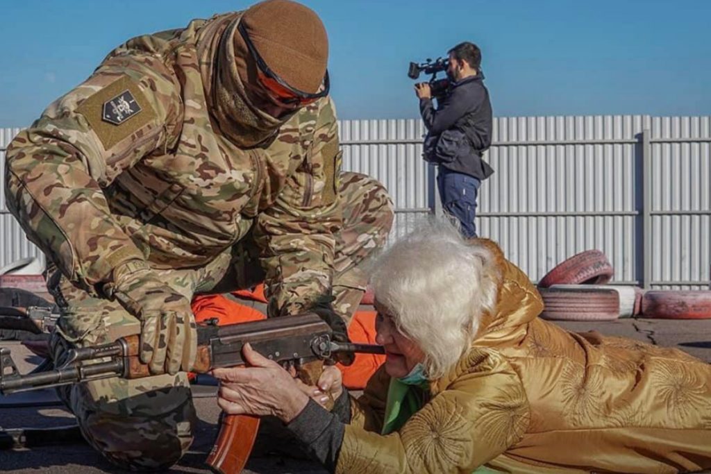 Жительница Мариуполя Валентина Константиновская