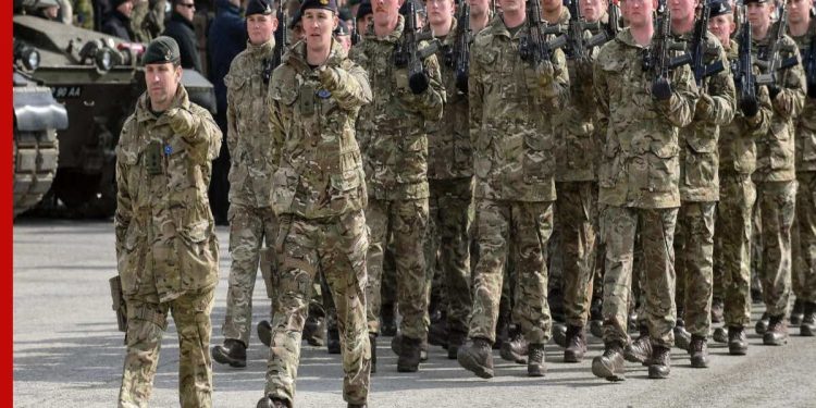британские военные на территории Эстонии