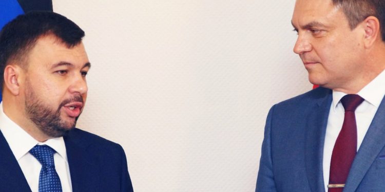 Денис Пушилин и Леонид Пасечник